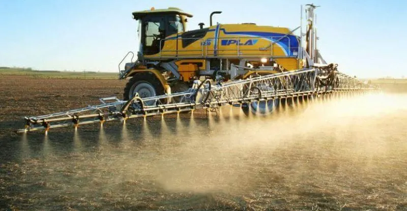 burndown herbicide application sprayer Don McCabe M A