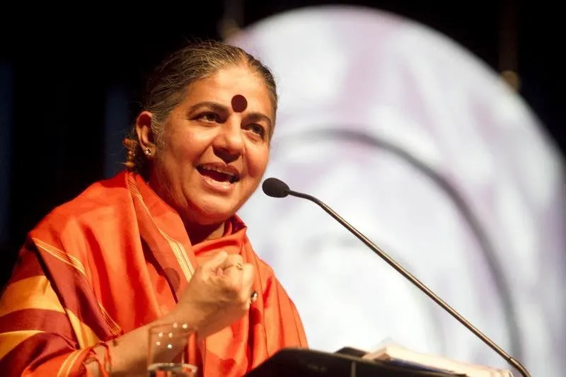 Vandana Shiva. Credit: Alexandro Auler/LatinContent/Getty Images