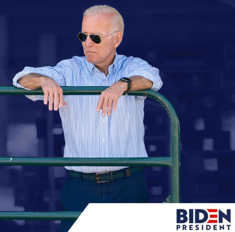 screenshot website cards hq biden president share cards rural america x png png image ×