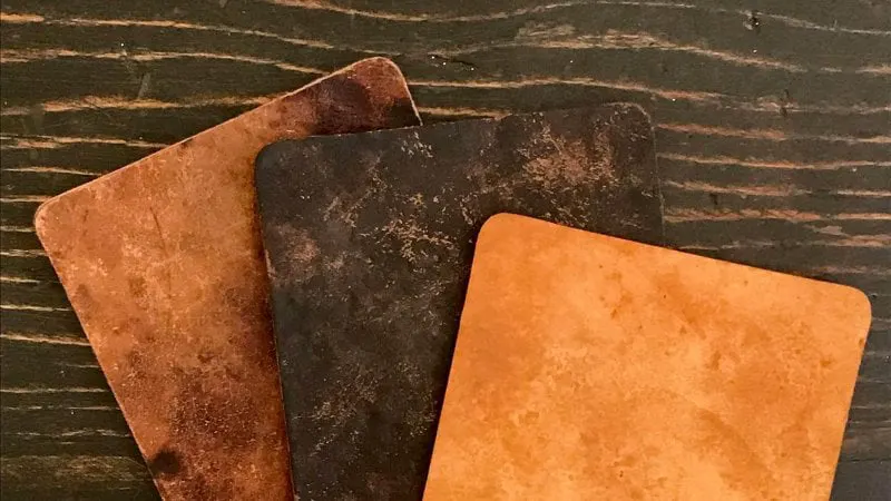 Alternative leather-like material made with fungi. Credit: Mycoworks