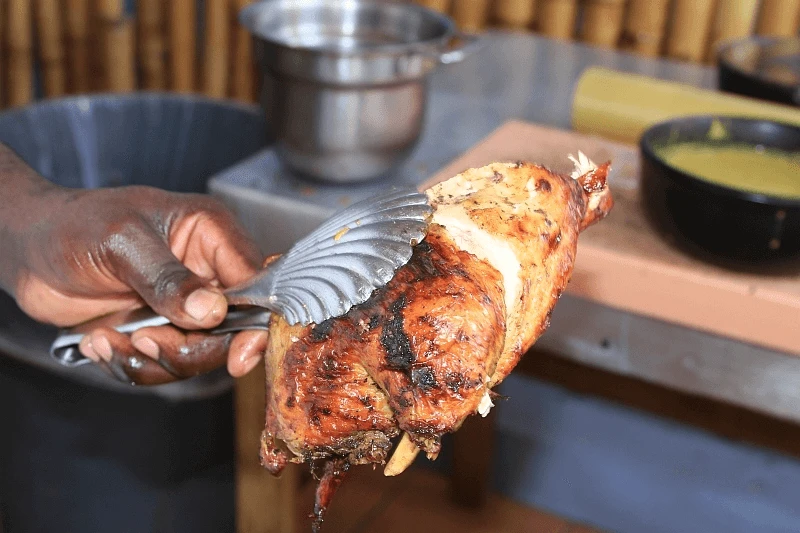 Cell-based chicken may be coming to the cookout soon. Credit: OUTography.com via CC-BY-2.0