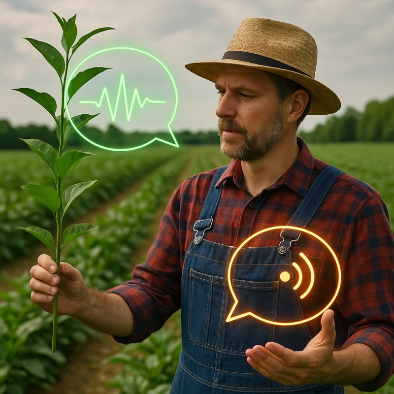 Farmers can talk to plants