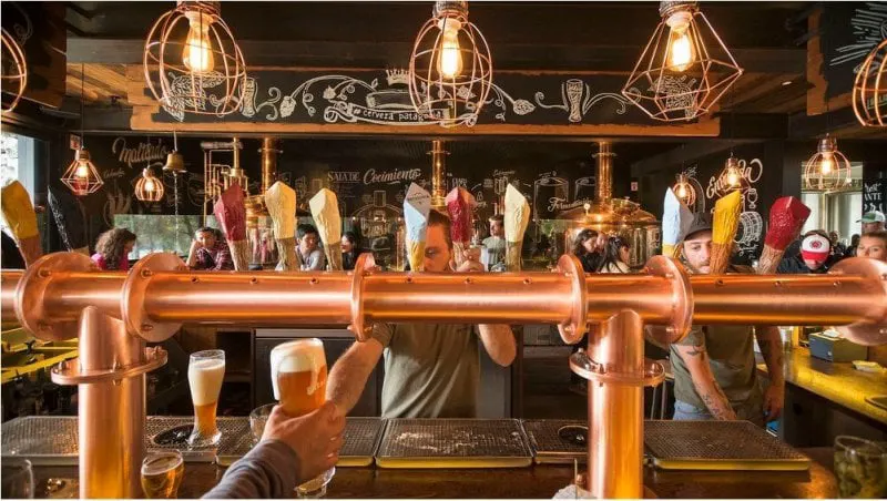 Craft beer is taking off in Argentina. Its a great place to grow wheat and hops Credit: Lesley Murphy