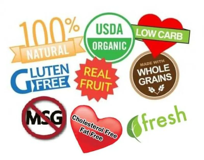 Misleading food labels Misleading food labels