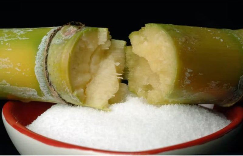 Sugarcane and sugar. Credit: Carl Davies