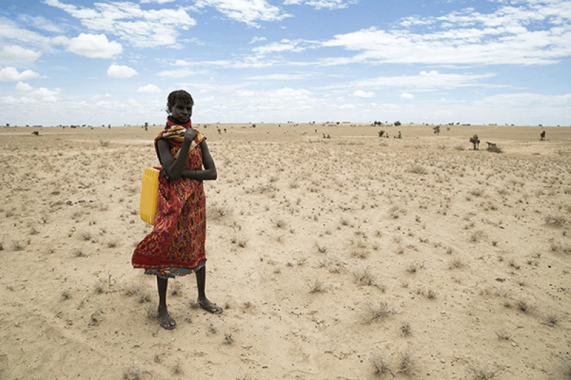 Faced with the grim reality growing population and very few options, President Ruto being a scientist, chose the path for innovations where GM foods fall. Credit: Nancy McNally via CRS