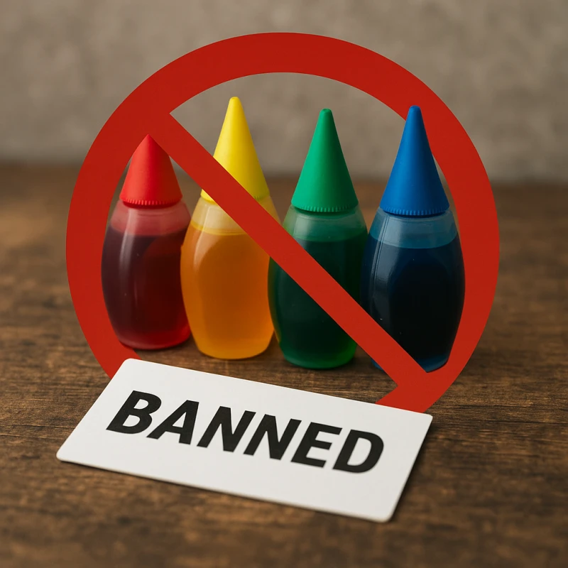 Food Dyes Banned