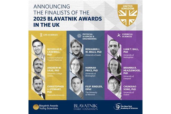 2025 UK Blavatnik Awards for Young Scientists: Finalists Revealed!