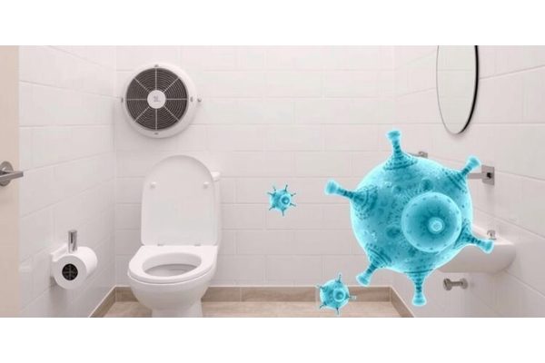 Ventilation Fans May Reduce Bacterial Exposure Following Toilet Flushes, Study Shows