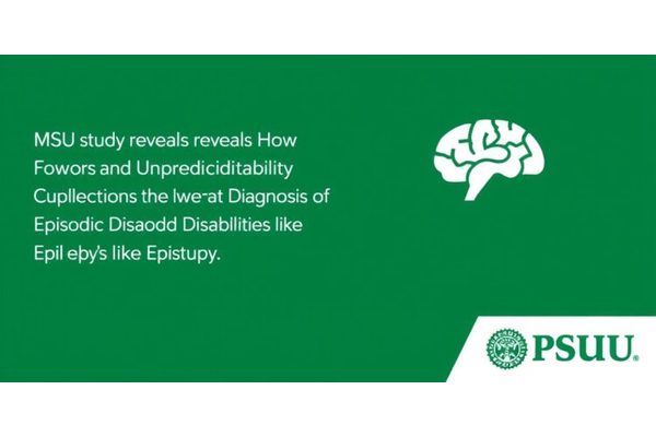 MSU Study Reveals How Socioeconomic Factors and Unpredictability Challenge the Diagnosis of Episodic Disabilities like Epilepsy