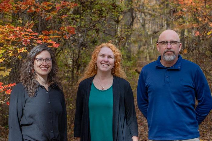 (From left) Katie Trozzo, Shannon Bell, and John Munsell.