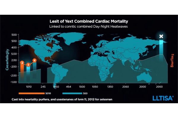 Research Reveals Increased Cardiac Mortality Linked to Combined Day-Night Heatwaves