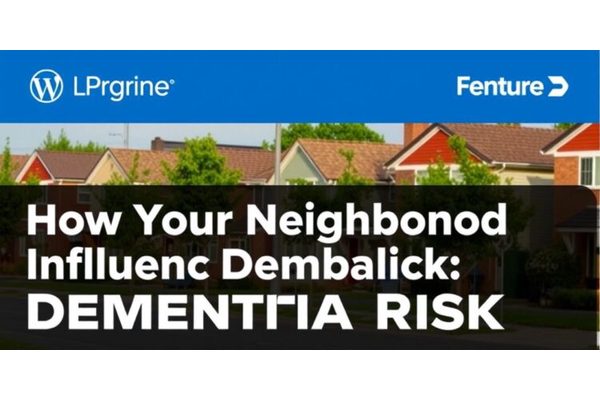 How Your Neighborhood Influences Dementia Risk: Insights from Recent Research