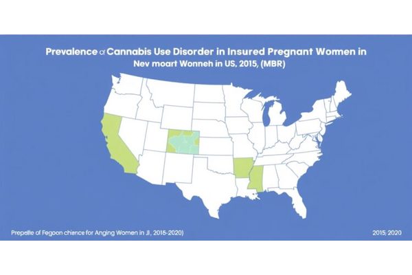 Prevalence of Cannabis Use Disorder in Insured Pregnant Women in the U.S. (2015-2020)
