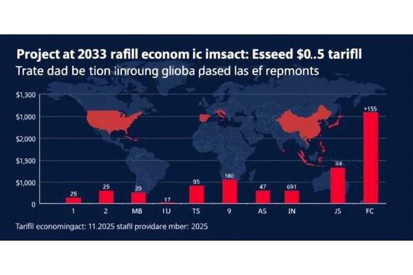 Projected Global Economic Impact of 2025 Tariff Conflict Could Exceed $1.4 Trillion