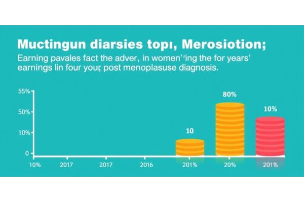 Study Reveals 10% Decline in Women’s Earnings Four Years Post-Menopause Diagnosis