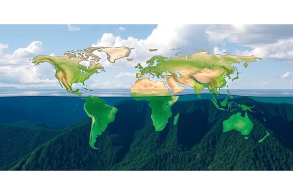 Most Land-Based Carbon Sequestration is Stored in Nonliving Carbon Reservoirs