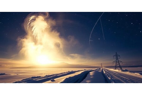 Winter Storms in the UK Intensified by Polar Vortex: A High-Altitude Climate Connection