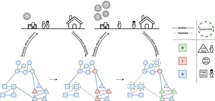 How infection and behavior influence each other