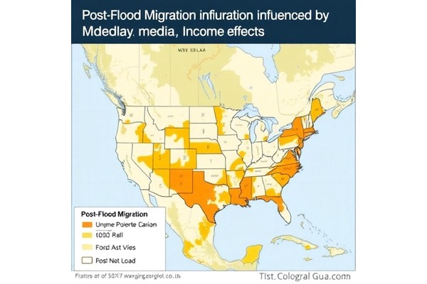 Post-Flood Migration Influenced by Media, Income Effects