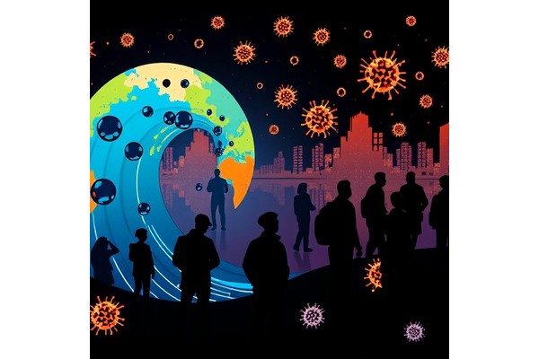 How Disease and Human Behavior Interact to Drive Epidemic Waves