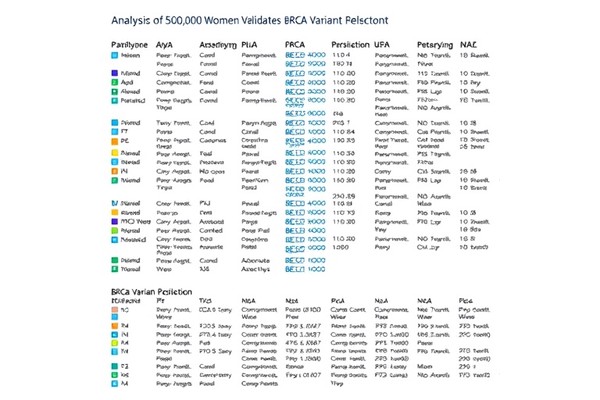 Analysis of 400,000 Women Validates BRCA Variant Classification