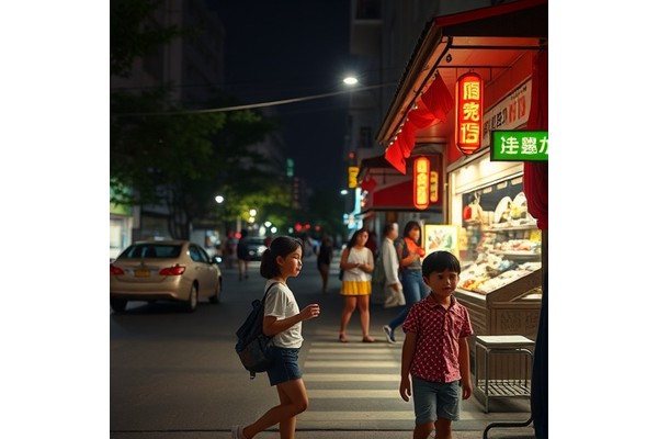 Night Market Effects on Nearby Kids’ Lung Health