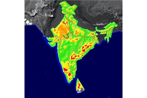 Mapping Abiotic Stresses in Western India Using AI