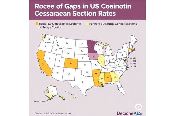 Racial Gaps in US Cesarean Section Rates