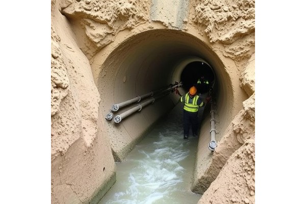 Dewatering Sand Inrush Tunnel in High Water Pressure