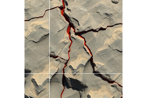 Refining Rock Faults via Human-Machine Photogrammetry