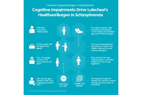 Cognitive Impairments Drive Healthcare Burden in Schizophrenia