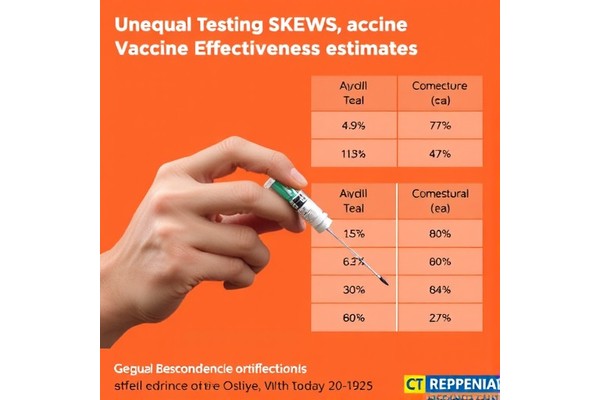 Unequal Testing Skews Vaccine Effectiveness Estimates