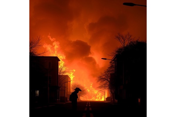 Rising Urban Fire Risks Amid Global Climate Warming