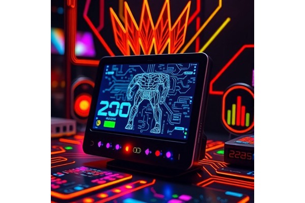 Encrypted Display Enabled by Electron-Induced Colour Router