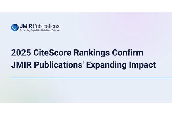 2025 CiteScore Rankings Highlight Growing Influence of JMIR Publications