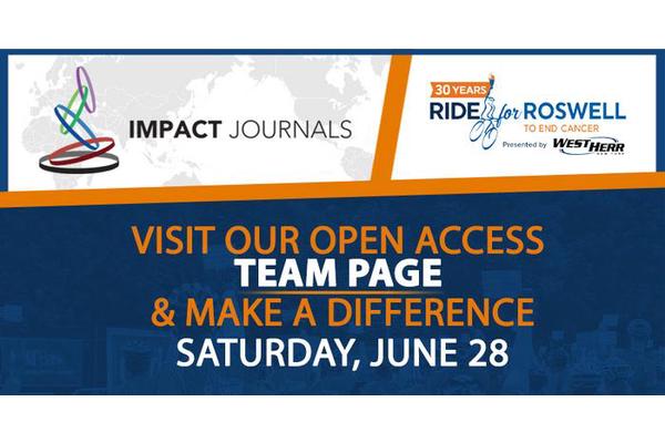 Impact Journals Backs Open Access Team in 2025 Ride for Roswell