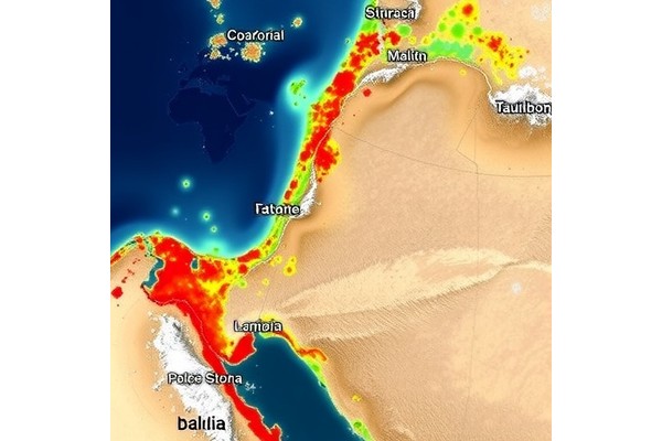 Saudi Coast Vulnerability: Remote Sensing Reveals Climate Impacts