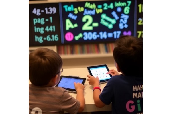 Tablet Tests Reveal Math Growth from Childhood to Teens