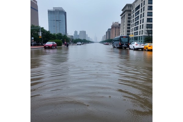 Boosting Urban Flood Resilience with AI Risk Assessment