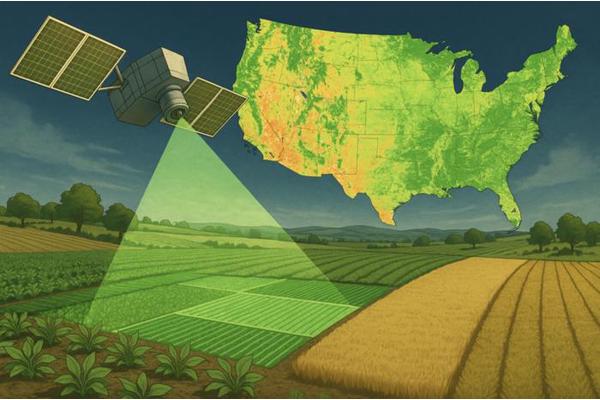 Innovative Digital Platform Enables Nationwide Satellite Monitoring of Crop Health Across the US