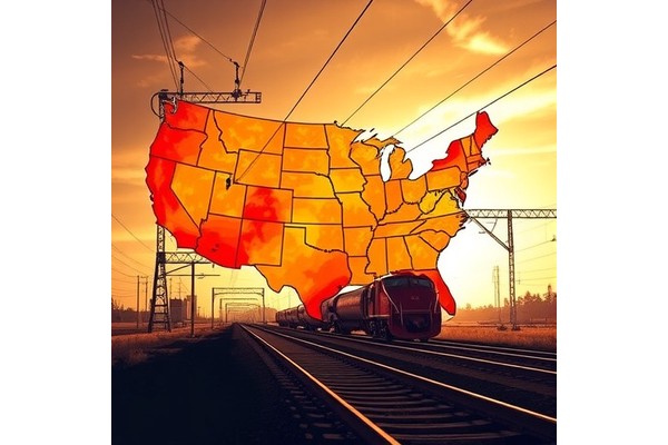 Extreme Heat Endangers U.S. Rail Connectivity, Ridership