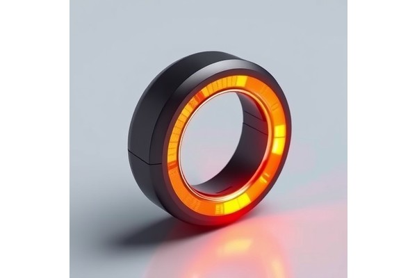 Ultra-Low Power All-Organic Ring-Shaped Oximeter