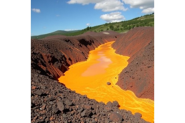 Struvite Recovers Iron Oxide Pigments from Acid Mine Drainage