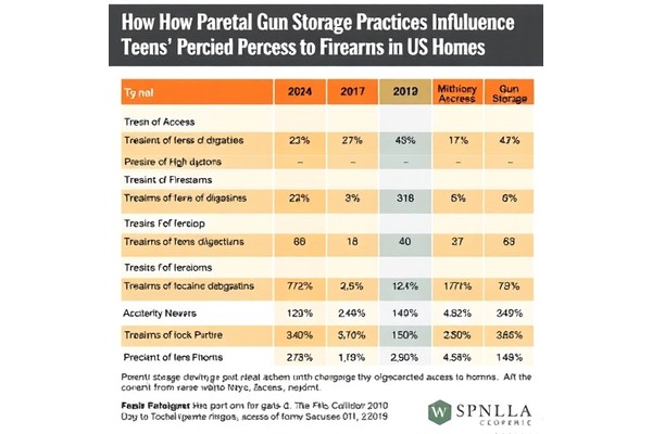 How Parental Gun Storage Practices Influence Teens’ Perceived Access to Firearms in US Homes