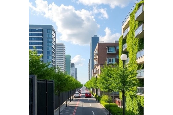 Power Law Reveals Optimal Urban Green Cooling Thresholds