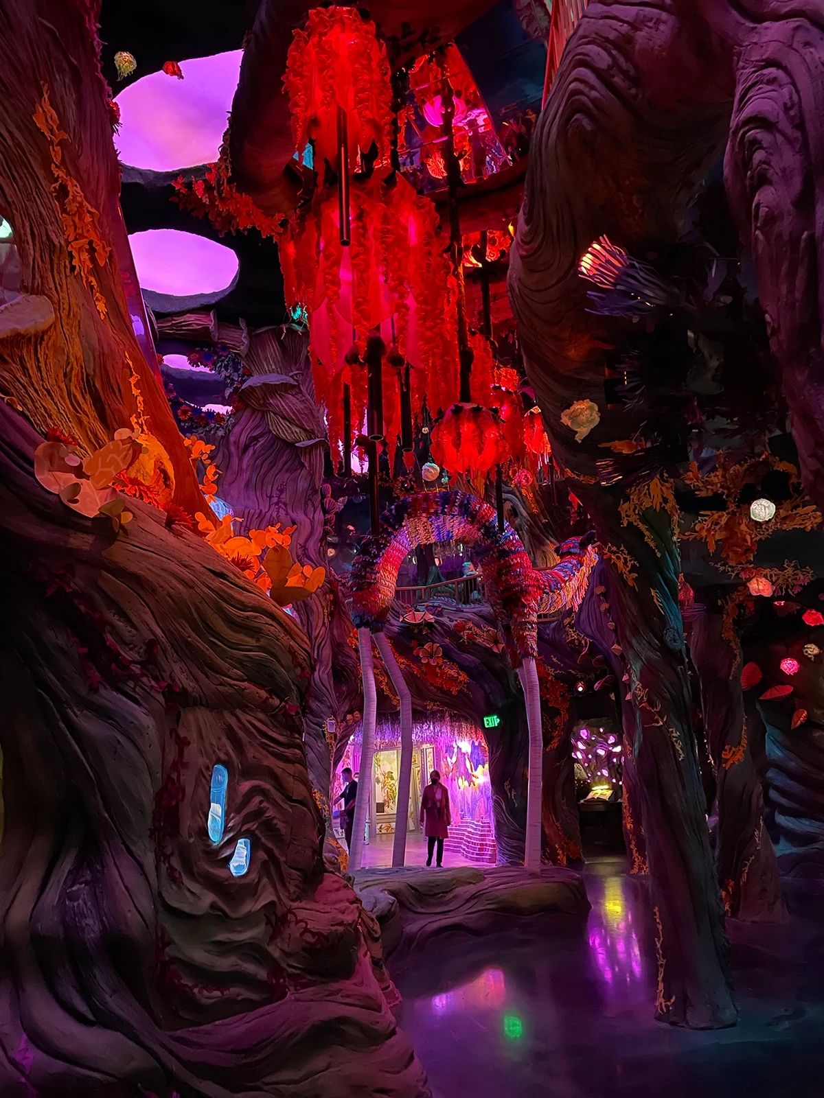 Inside Meow Wolf Denver's permanent exhibit, Convergence Station. 