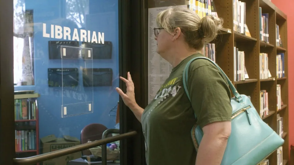 A still from The Librarians
