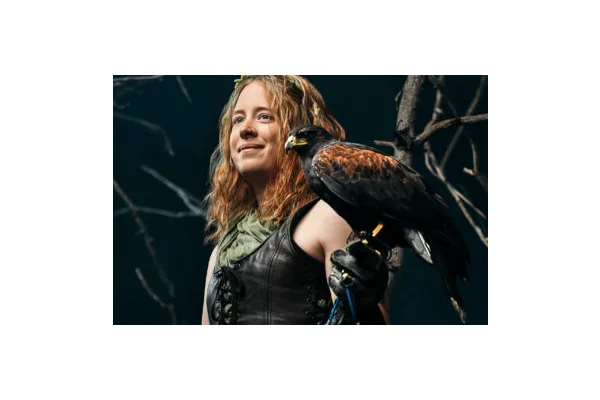 Sky Quackenbush Brings Birds of Prey to the Colorado Renaissance Festival