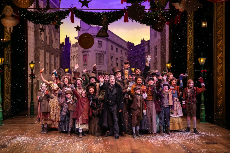 The cast of DCPA's A Christmas Carol.